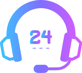 24/7 customer support icon